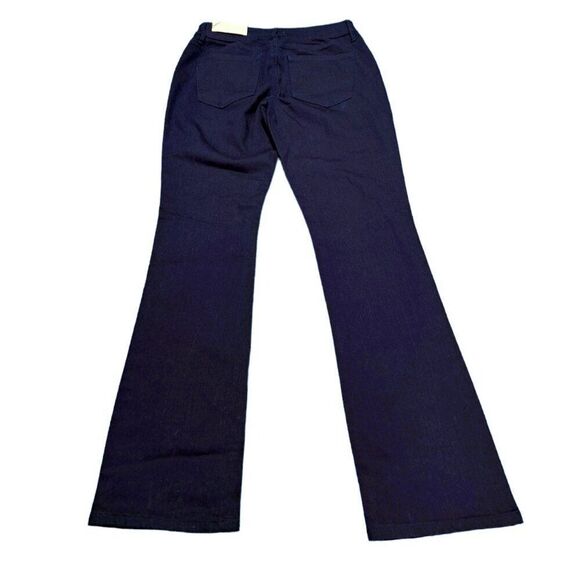 Ann Taylor LOFT Women's Dark Denim Curvy Sexy Boot Sz 28 - Picture 3 of 9